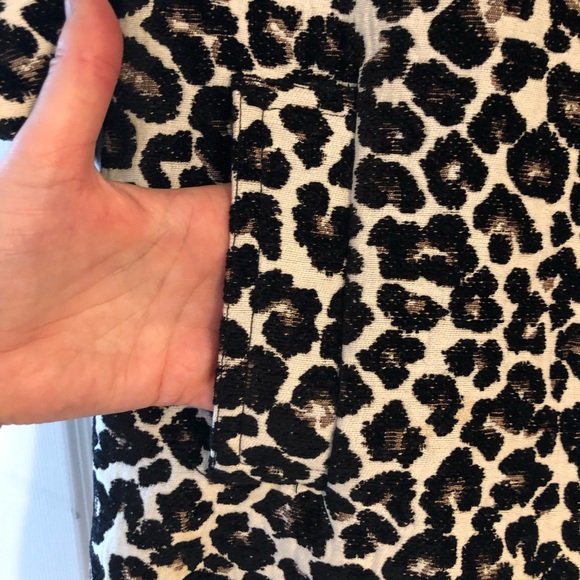 Animal Print Forever 21 Pea Type Coat - Picture 6 of 13